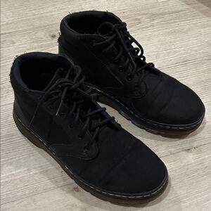 Dr. Martens Black Bonny Poly Casual Boots Women’s Size 9